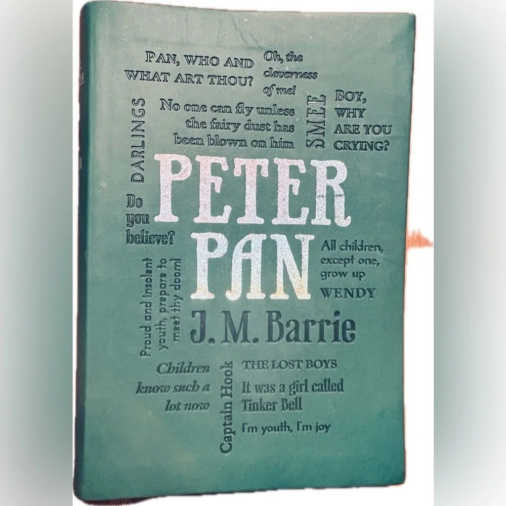 Peter Pan by J. M. Barrie Soft Leather Feel Book